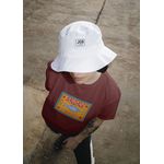 Camiseta Feminina Saudade Bordô – Minimalista Vinho Algodão Premium JBG Store