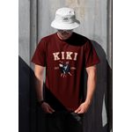 Camiseta Feminina Kiki's Delivery Service Bordô – Estampa Studio Ghibli Premium