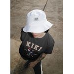 Camiseta Feminina Kiki's Delivery Service Preta – Studio Ghibli Jiji Edition