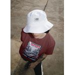 Camiseta Oversized Masculina Japan Street Warrior Bordô – Streetwear Premium JBG Store