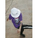 Camiseta Oversized Masculina Japan Street Warrior Roxa – Streetwear Premium JBG Store