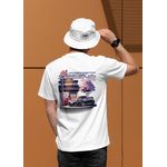 Camiseta Masculina Drift Legends Branca – Estampa JDM Automotive Premium