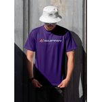 Camiseta Masculina Drift Legends Roxa – Estampa JDM Automotive Streetwear