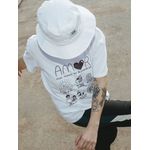 Camiseta Feminina Amor Pelas Pessoas Branca – Minimalista Algodão Premium JBG Store