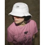 Camiseta Feminina Amor Pelas Pessoas Rosa Bebê – Minimalista Algodão Premium JBG Store