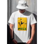 Camiseta Oversized Masculina Pelé Ousy Branca – Streetwear Premium JBG Store