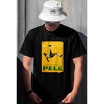 Camiseta Oversized Masculina Pelé Ousy Preta – Streetwear Premium JBG Store