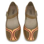 Sapato Boneca Salto Baixo Em Couro Sued Dual Comfort J.gean Cod. FD0012