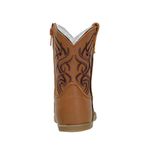 Bota Texana Baby Couro Legítimo Castor Café 
