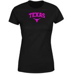 Camiseta Texas Country Preta 100% Algodão