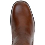 Botina Masculina Alto Conforto Estilo Urbano Couro Legítimo Floater Pinhão