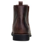Botina Masculina Beretta Alto Conforto Couro Legítimo Fóssil Café