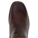 Botina Masculina Beretta Alto Conforto Couro Legítimo Fóssil Café