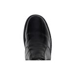  Botina Masculina Social Anti-stress Alto Conforto Couro Legítimo Nobre Preto
