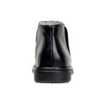  Botina Masculina Social Anti-stress Alto Conforto Couro Legítimo Nobre Preto