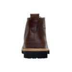 Coturno Masculino Beretta Cano Curto Couro Legítimo Fóssil Café