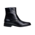 Bota Social Masculina Em Couro Alto Conforto 