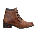 Coturno Country Masculino Couro Legitimo Fóssil Castor e Café