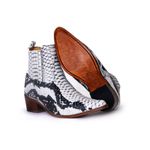 Bota Country Feminina Cano Curto Couro Legítimo Bovino Anaconda PB