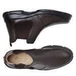 Bota Chelsea Masculina Ortopédica em Couro Palmilha Anatômica - Café
