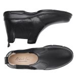 Bota Chelsea Masculina Ortopédica em Couro Palmilha Anatômica - Preto