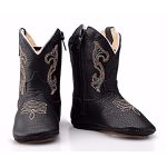 Bota Texana Baby Country Couro Preto