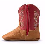 Bota Texana Baby Country Couro Vermelho