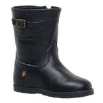  Bota Baby Gaúcha Beretta em Couro Legitimo Preto