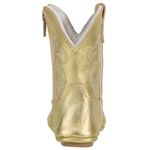 Bota Texana Baby Country Couro Dourado