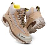 Bota Tênis Intruder Masculina Couro Off 9840 | Biqueira Composite, Palmilha Gel Anatômica, Solado Blaqueado Antiderrapante – 37 ao 44