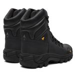 Bota Masculina Coturno em couro Vegas Preto