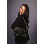 Bolsa Envelope Enrugada