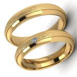 Alianças de Casamento Gama 6mm