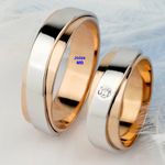 Alianças de Casamento Bordeaux 6mm