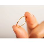 Aliança Individual 1mm em Ouro 18k e Casamento Gyn