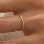 Aliança Unitária 1,5mm em Ouro 18k e Casamento Gyn 