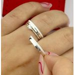Alianças de Prata Aparecida de Goiânia 3,5mm