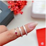 Alianças de Prata Vitória 2mm