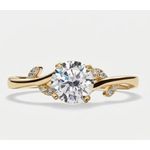 Anel de Noivado Guarujá Zircônias