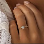 Anel de Noivado Japão 0,25 Pts