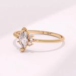 Anel de Noivado Piracicaba Zircônias