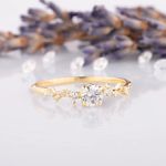 Anel de Noivado São José dos Pinhais 0,24 Pts