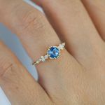 Anel de Noivado Valparaiso de Goiás