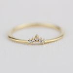 Anel de Noivado Almada 0,25 Pts