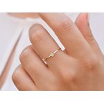 Anel de Noivado Fort Worth Zircônia 