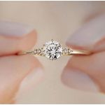 Anel de Noivado Japão 0,25 Pts