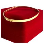 Bracelete de Ouro Florianópolis 3mm 21 cm