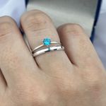 Alianças de Compromisso Samambaia 2,5mm
