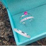 Combo + Trio Alianças de Compromisso Uberlândia 2,5mm Solitário Rosa