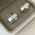 Combo + Trio De Alianças de Prata Maringá 6mm